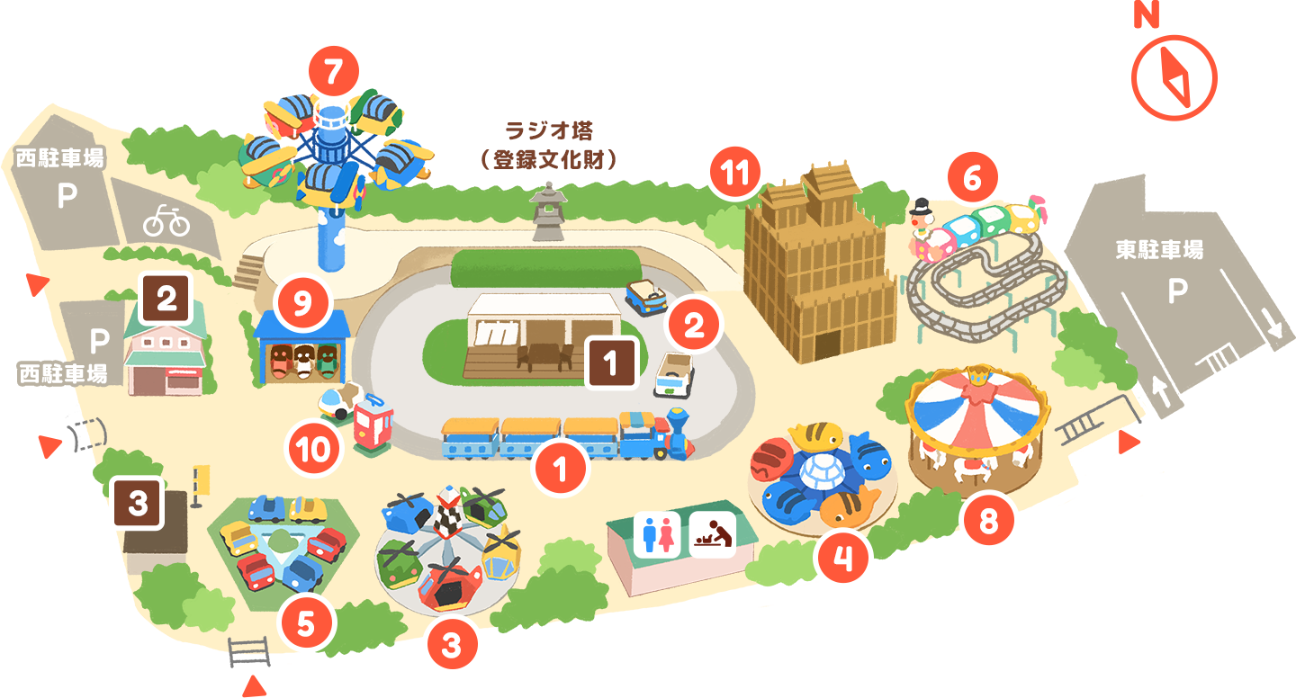 園内マップ